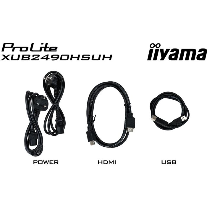 Iiyama XUB2490HSUH-B2 Pantalla PC 24" Full HD LED IPS 1920x1080 Pixeles Negro 10 Iiyama XUB2490HSUH-B2 Pantalla PC 24" Full HD LED IPS 1920x1080 Pixeles Negro 10