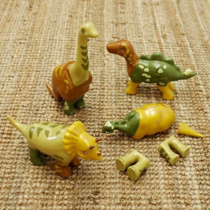 Klein KLE4009847000859 Juguete Magnético Puzzle de 4 Dinosaurios Grandes para Niños 1+ Desarrollo de Creatividad y Habilidades Manuales 5 Klein KLE4009847000859 Juguete Magnético Puzzle de 4 Dinosaurios Grandes para Niños 1+ Desarrollo de Creatividad y Habilidades Manuales 5