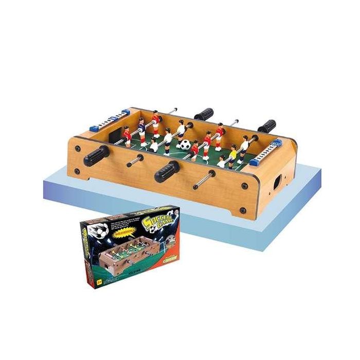 Futbolín de Sobremesa PL1411 51 x 31 x 10,5 cm Madera MDF Futbolín de Sobremesa PL1411 51 x 31 x 10,5 cm Madera MDF