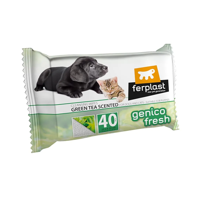 Ferplast Toallitas Genico Fresh Perro Y Gato The 40 Unidades