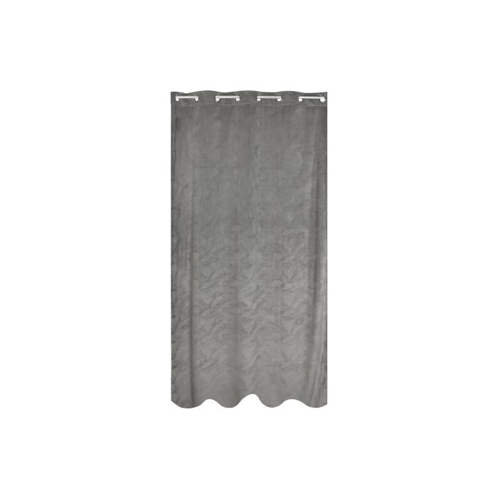 Cortina Urban DKD Home Decor Gris Claro 260 x 140 cm (2 Unidades) 4