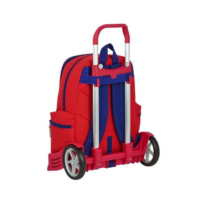 Mochila Escolar con Ruedas Evolution Atlético Madrid Neptuno 1 Mochila Escolar con Ruedas Evolution Atlético Madrid Neptuno 1