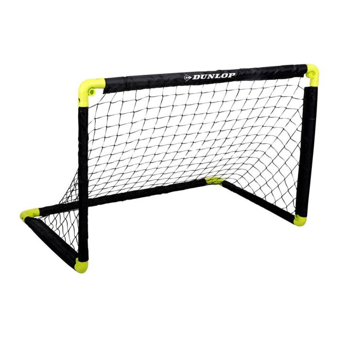 Dunlop Mini portería plegable con red 90x59x61cm Negro/Amarillo 0 Dunlop Mini portería plegable con red 90x59x61cm Negro/Amarillo 0