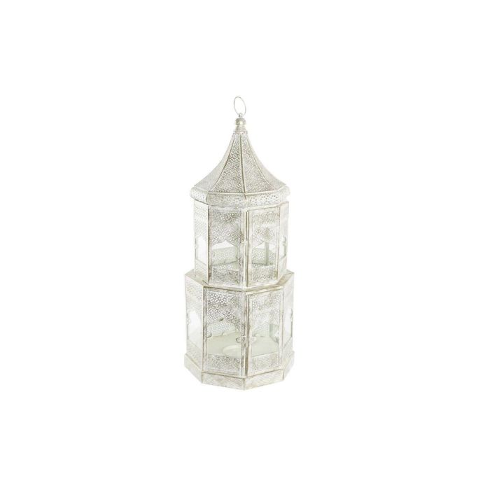 Farola Arabe DKD Home Decor Blanco Dorado 30 x 71 x 30 cm Farola Arabe DKD Home Decor Blanco Dorado 30 x 71 x 30 cm
