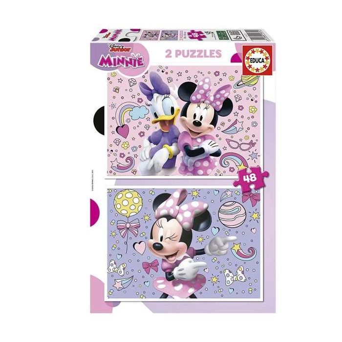 Puzzle 2x48 piezas minnie 2 Puzzle 2x48 piezas minnie 2
