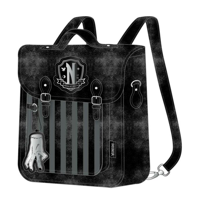 Mochila casual moda polipiel wednesday 22.5 x 22.5 x 7.0 cm Mochila casual moda polipiel wednesday 22.5 x 22.5 x 7.0 cm