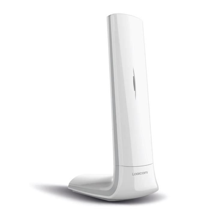 Contestador telefónico inalámbrico Logicom Luxia 150 Solo Blanco Gris 1 Contestador telefónico inalámbrico Logicom Luxia 150 Solo Blanco Gris 1