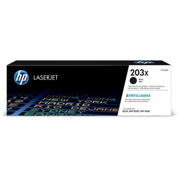 HP 203X Toner HP203X Negro (CF540X)