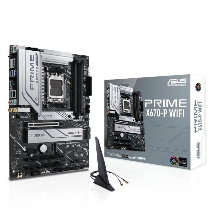 Asus Prime X670-P Wifi Mother Socket AMD X670 Asus Prime X670-P Wifi Mother Socket AMD X670