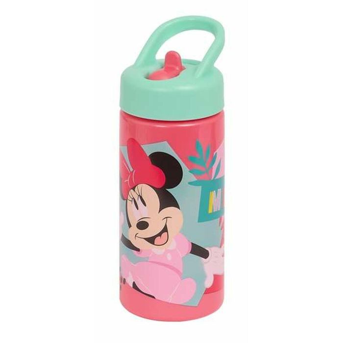 Botella 410 ml minnie mouse "me time" 7,4x17,8x6,4cm - modelos surtidos