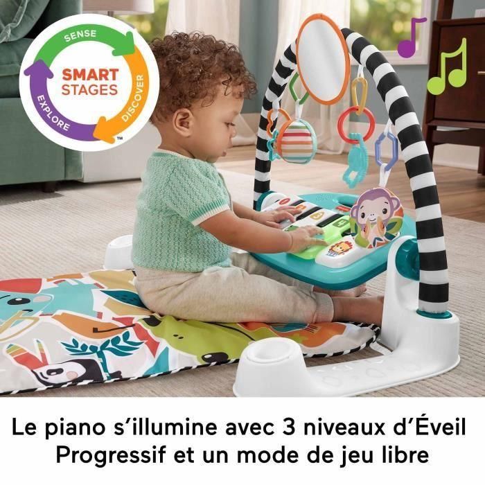 FISHER-PRICE Tapete piano - Tapete de actividades con despertar musical - Fisher-Price - HWY56 3