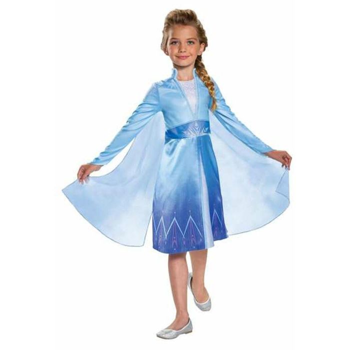 Disney Disfraz de Elsa de Frozen Princesas Talla XS (3T-4T). Edad Mínima Recomendada 3 Años. 0 Disney Disfraz de Elsa de Frozen Princesas Talla XS (3T-4T). Edad Mínima Recomendada 3 Años. 0