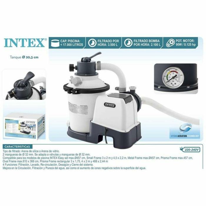 Depuradora para Piscina Intex 1