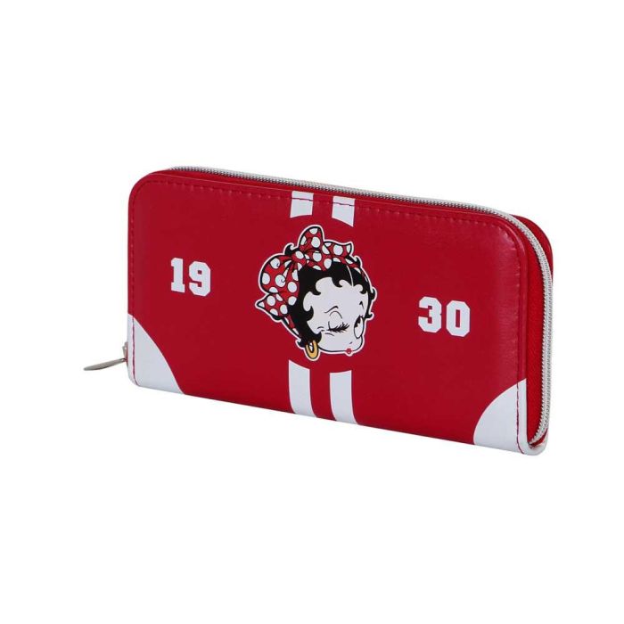 Billetero Essential Varsity Betty Boop Burdeos Billetero Essential Varsity Betty Boop Burdeos