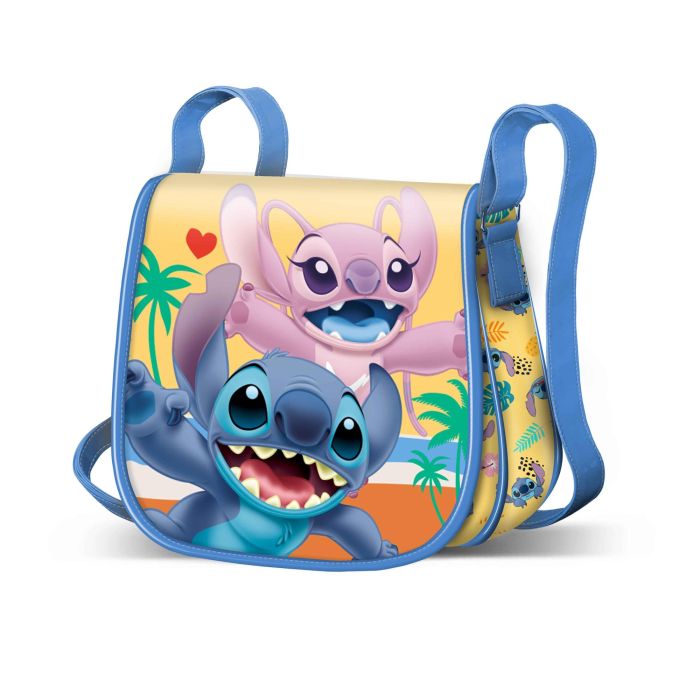 Bolso Muffin Mini Ocean Disney Lilo y Stitch Azul