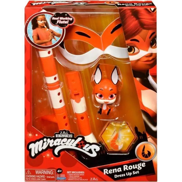 Bandai Conjunto de Transformación Miraculous Rena Rouge 3