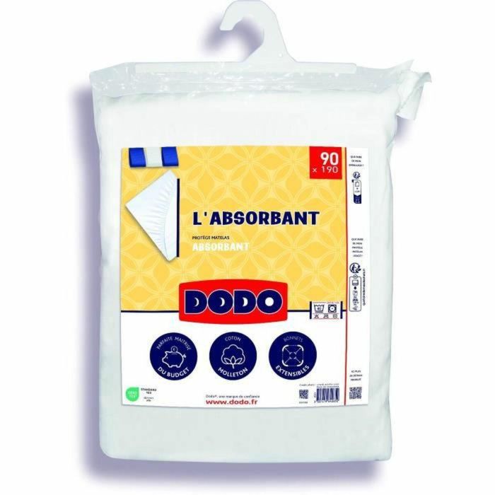Protector de colchón absorbente - 90x190 cm - poliéster Protector de colchón absorbente - 90x190 cm - poliéster