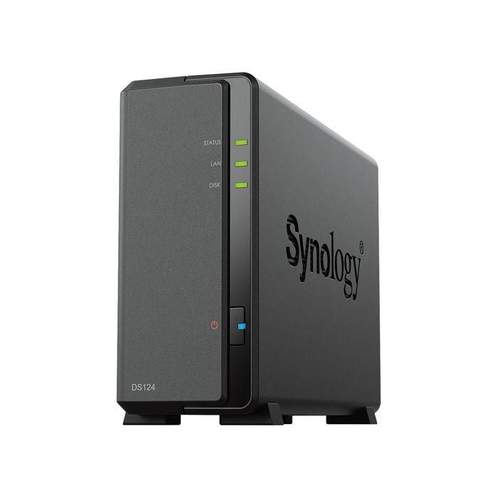 SYNOLOGY DS124 NAS Servidor de Almacenamiento Escritorio Realtek RTD1619B 1.7GHz 1GB DDR4 0TB DiskStation Manager Negro 6 SYNOLOGY DS124 NAS Servidor de Almacenamiento Escritorio Realtek RTD1619B 1.7GHz 1GB DDR4 0TB DiskStation Manager Negro 6