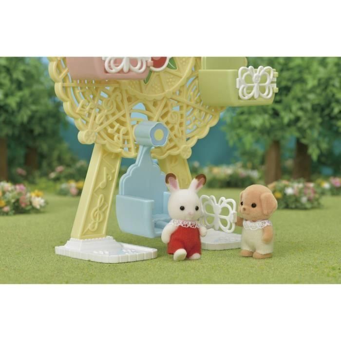 Sylvanian Families 5333 La gran rueda y el caniche bebé - Juego de guardería y jardín de infantes 1 Sylvanian Families 5333 La gran rueda y el caniche bebé - Juego de guardería y jardín de infantes 1