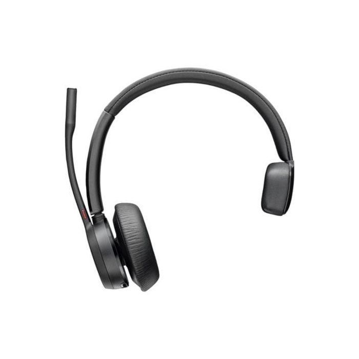 Poly Voyager 4310 77Y94AA Auricular Inalámbrico Mono con Micrófono, Bluetooth, Adaptador BT700, USB-C, Negro Poly Voyager 4310 77Y94AA Auricular Inalámbrico Mono con Micrófono, Bluetooth, Adaptador BT700, USB-C, Negro