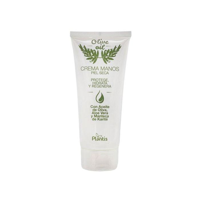 Plantis Crema de Manos Hidratante de Oliva para Piel Seca 100ml