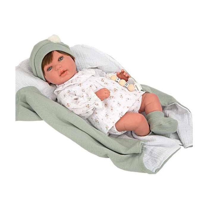 Muñeca reborn arias 45 cm paulina c/manta 4 Muñeca reborn arias 45 cm paulina c/manta 4