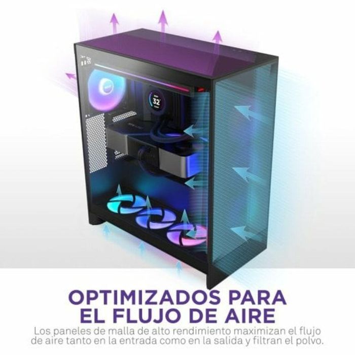 Caja Semitorre ATX NZXT Negro 3 Caja Semitorre ATX NZXT Negro 3