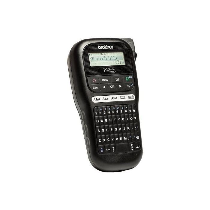 Brother P-touch H110 Impresora de Etiquetas QWERTY Transferencia Térmica Negro
