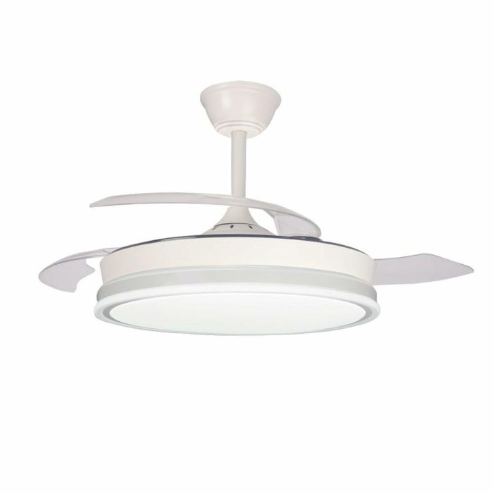 Ventilador de Techo CristalRecord SUPERECO RETRAC 45W MD Transparente 1 Ventilador de Techo CristalRecord SUPERECO RETRAC 45W MD Transparente 1
