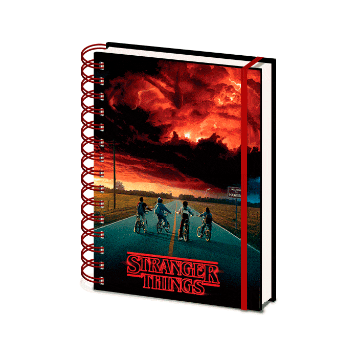 PYRAMID Cuaderno A5 lenticular Mind Flayer Stranger Things - Tamaño 14.8x21cm