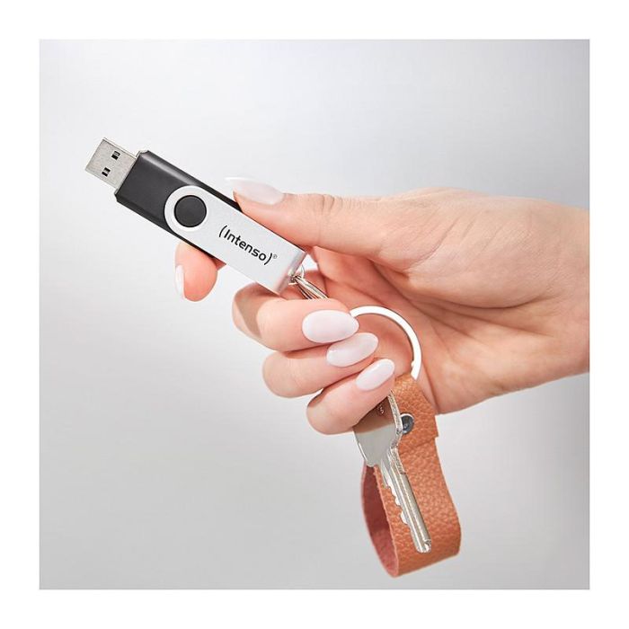 Intenso Memoria USB 64 GB 3.2 Gen 1 Office Line 3543490 - Lápiz USB, Hasta 70 MB/s, Compatible con USB 3.0/3.1/3.2