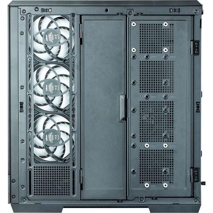 Zalman P50 DS Black Caja PC Midi Tower Negra ATX con Ventana de Vidrio Templado e Iluminación RGB 4