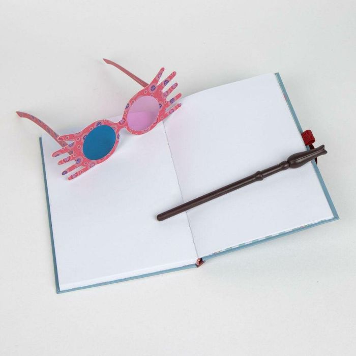 Set de Papelería Harry Potter Azul 4 Set de Papelería Harry Potter Azul 4