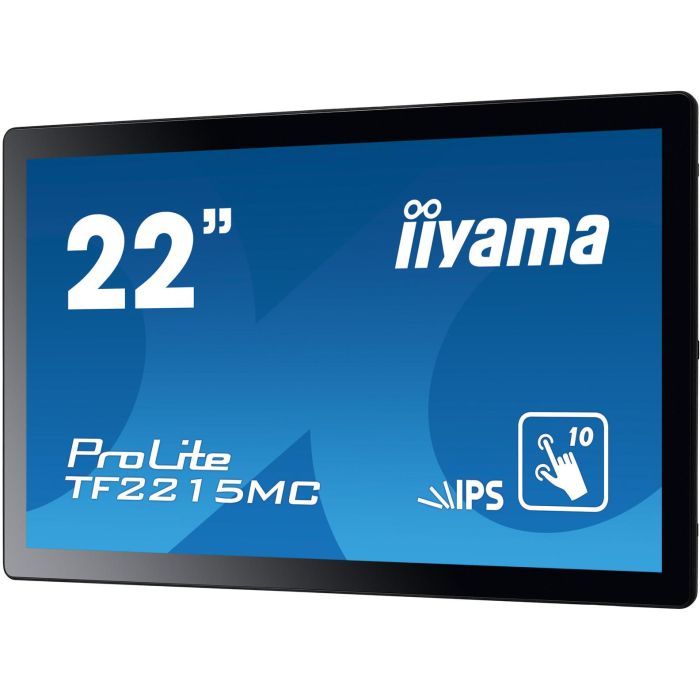 iiyama TF2215MC-B2 Monitor Táctil 21.5" Full HD IPS PCAP, IP65, Multitouch Through-Glass, Antihuellas para Kiosco/POS 4