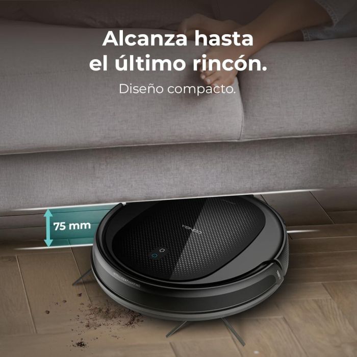Cecotec Robot Aspirador Conga M20, 7000Pa, 160min, Wi-Fi, App, iTech Gyro, Negro 6