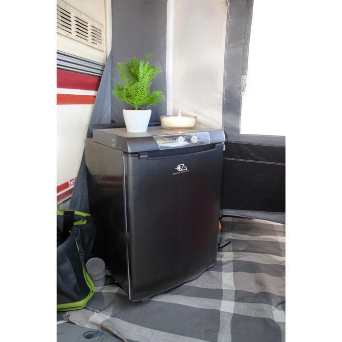 EZA EZA1736125875282 Frigorífico de Absorción 60L, Alimentación Triple: 12V, 230V y Gas, para Uso Independiente 4