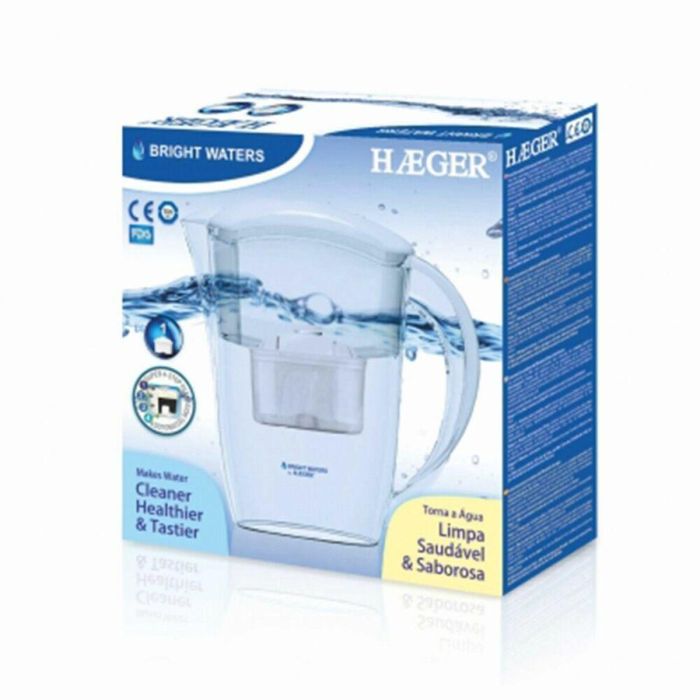 Jarra Filtrante Haeger WJ-24W.004A Blanco 2,4 L 1