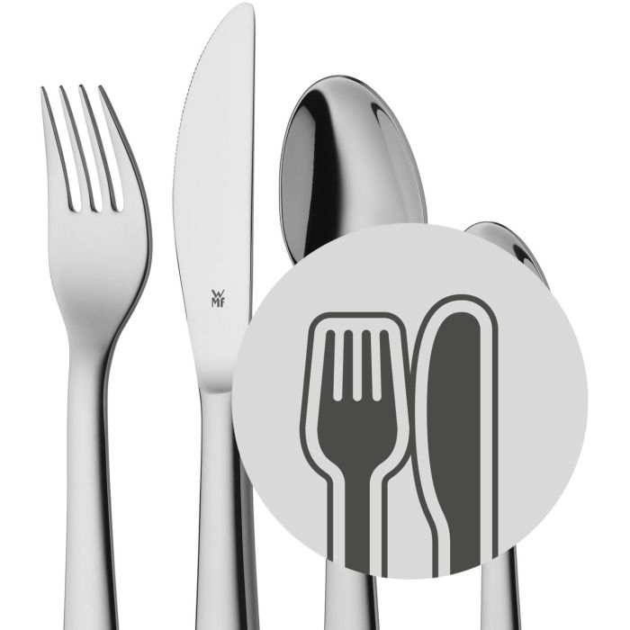 WMF 1286056040 Einhorn Kinderbesteck. 4-teilig. Cromargan 3