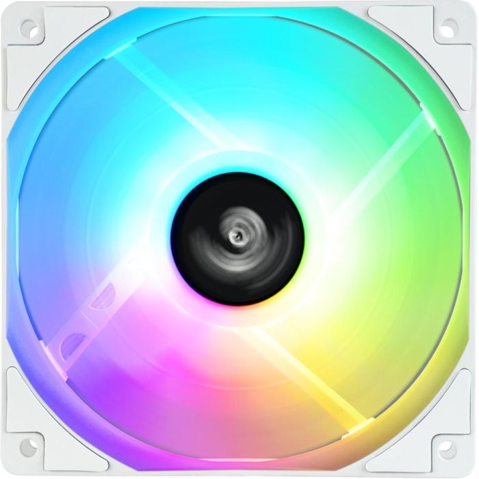 120mm Enermax Fan HF120 ARGB Case Fan White 3-Pack 3 120mm Enermax Fan HF120 ARGB Case Fan White 3-Pack 3
