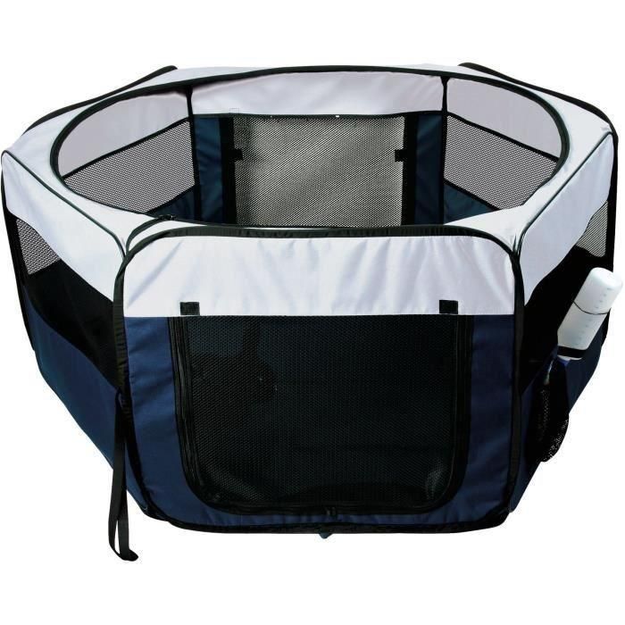 Recinto con red/base - TRIXIE - ø 150 × 65 cm - Turquesa / Gris claro 1 Recinto con red/base - TRIXIE - ø 150 × 65 cm - Turquesa / Gris claro 1