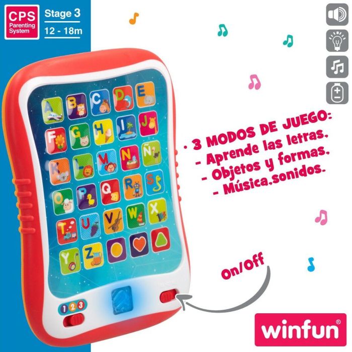 Tablet Educativa Winfun Rojo (6 Unidades) 4