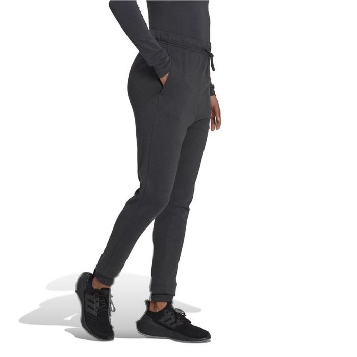Pantalón Largo Deportivo Adidas Negro Mujer 3