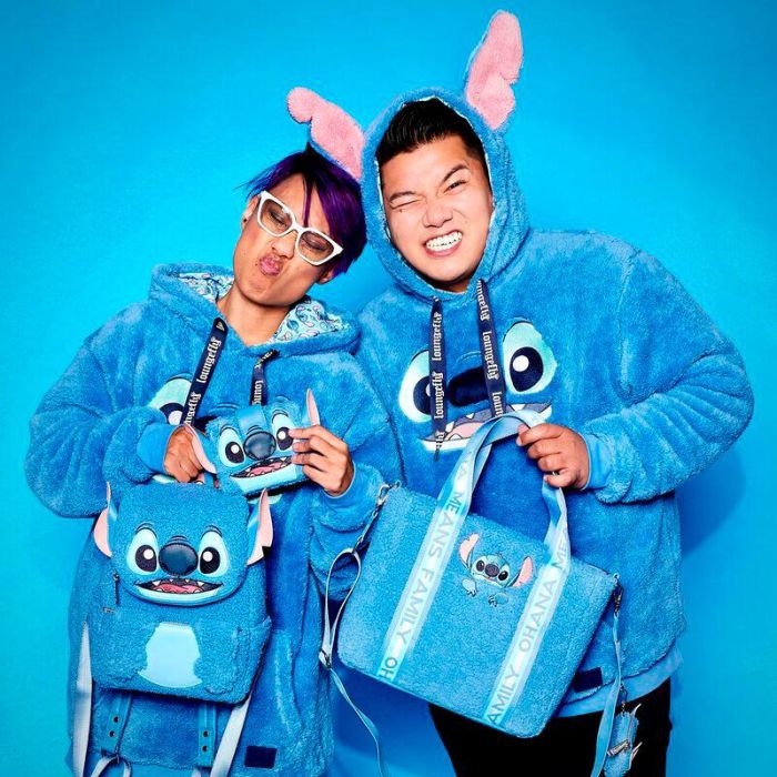 Bolso + monedero peluche Stitch Disney Loungefly 6