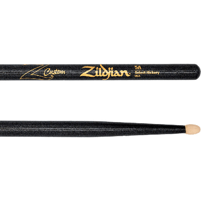 Baquetas Zildjian Z Custom Le - 5A Black Chroma 3 Baquetas Zildjian Z Custom Le - 5A Black Chroma 3