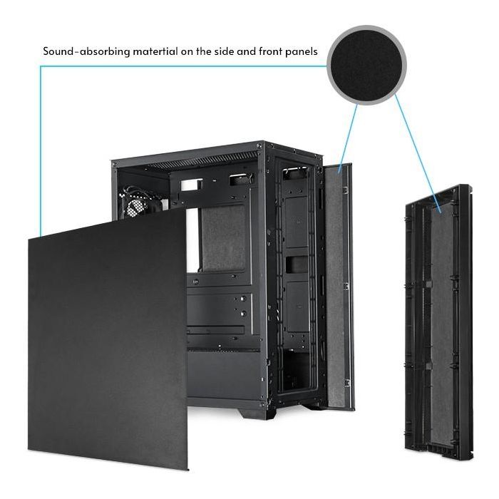 Chieftec AS-02B-OP Caja Midi Tower PC Negra 8 Chieftec AS-02B-OP Caja Midi Tower PC Negra 8