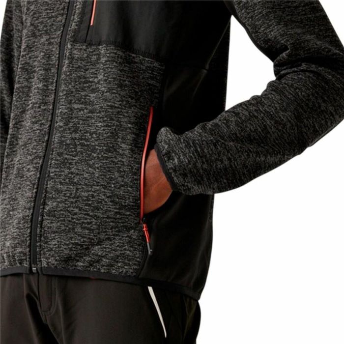 Forro Polar Regatta Baslinn Negro Hombre 1