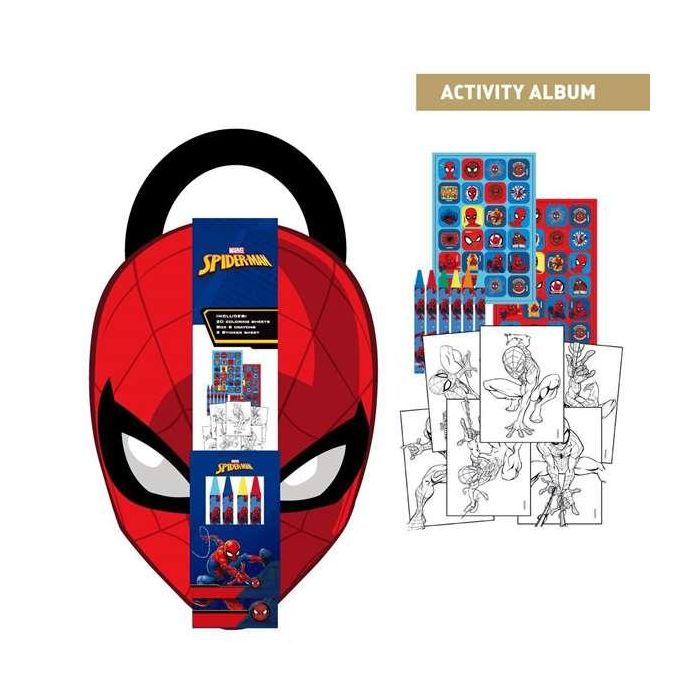 Album actividades coloreable spiderman 25.0 x 29.0 x 0.1 cm 1 Album actividades coloreable spiderman 25.0 x 29.0 x 0.1 cm 1