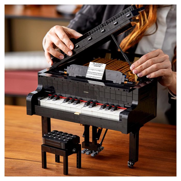 LEGO Ideas 21323 Piano de Cola, Kit de Construcción para Adultos (3662 Piezas)