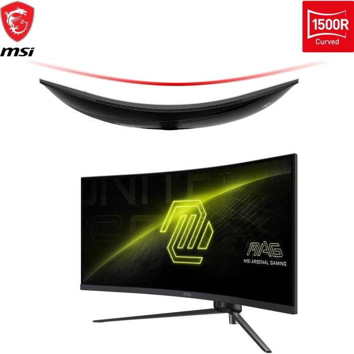 34"(86.4cm)TFT MSI MAG 345CQRDE UWQHD 180Hz Curved retail 1