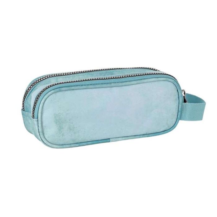 Estuche Escolar Catrinas Claire, Noelia & Lila Azul (21 x 8 x 6 cm) 1